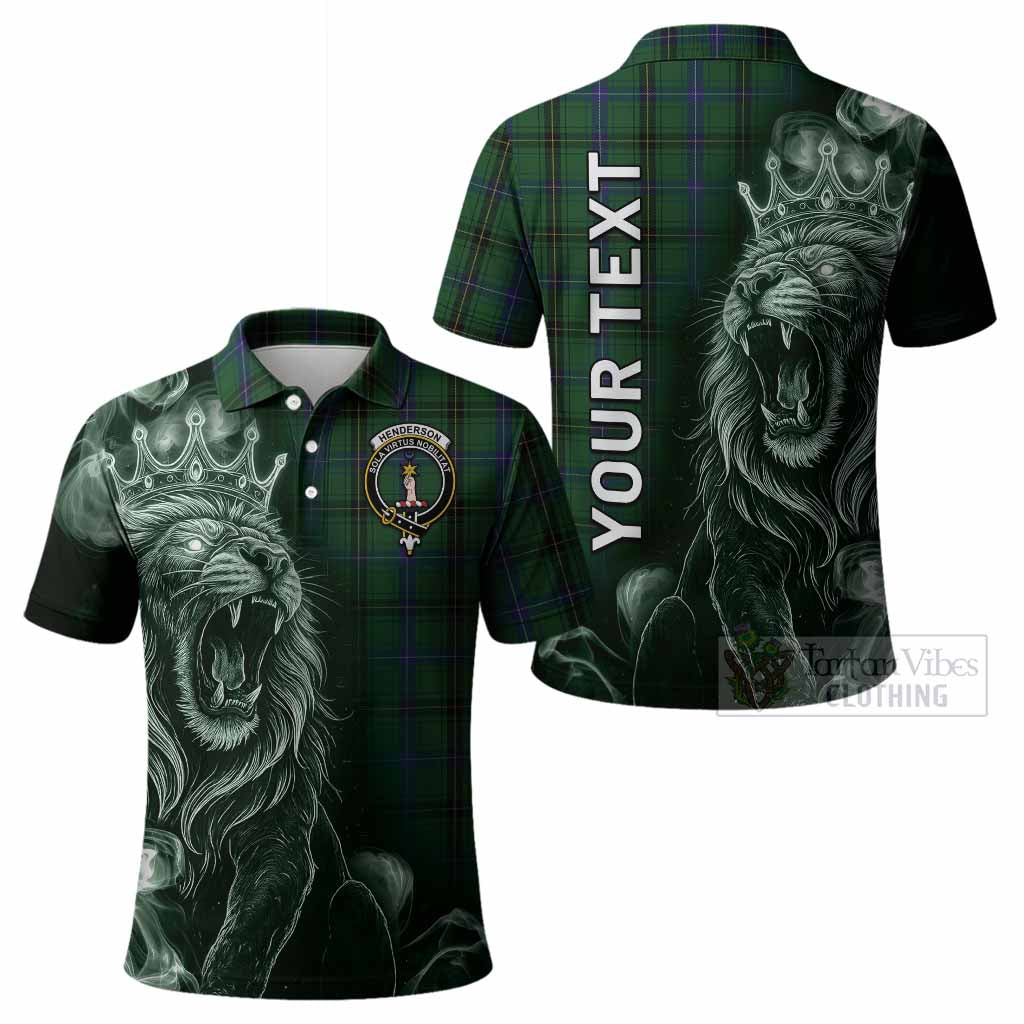 Henderson Tartan Polo Shirt Roaring Lion Heritage