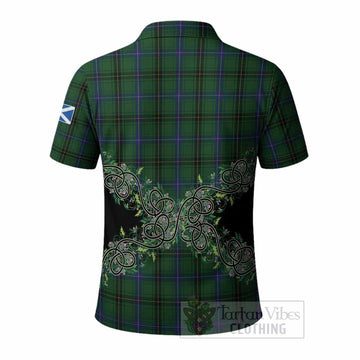 Henderson Tartan Polo Shirt Thistle Scottish Spirit