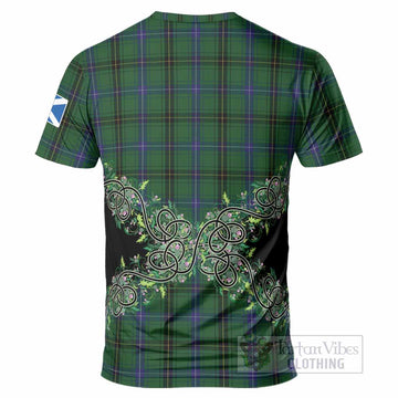 Henderson Tartan T-Shirt Thistle Scottish Spirit