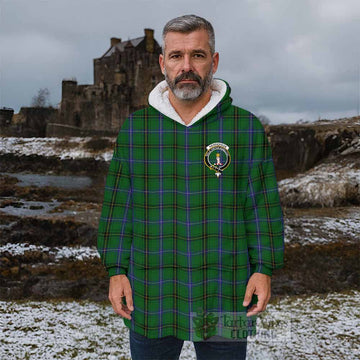 Henderson Tartan Wearable Blanket with Family Crest - Tartan Vibes Clothing