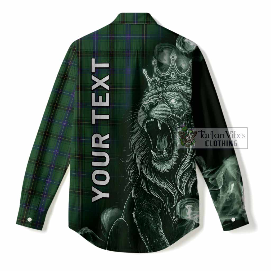 Henderson Tartan Women Casual Shirt Roaring Lion Heritage