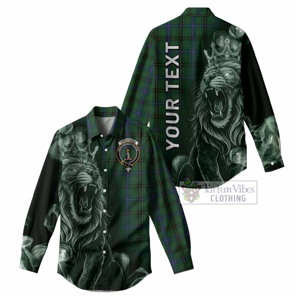 Henderson Tartan Women Casual Shirt Roaring Lion Heritage