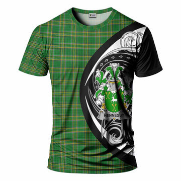 Hennessy Irish Clan T-Shirt Celtic Circle Style