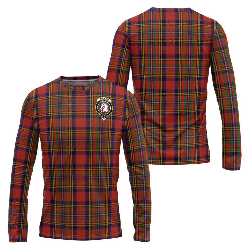 hepburn-tartan-long-sleeve-t-shirt-with-family-crest