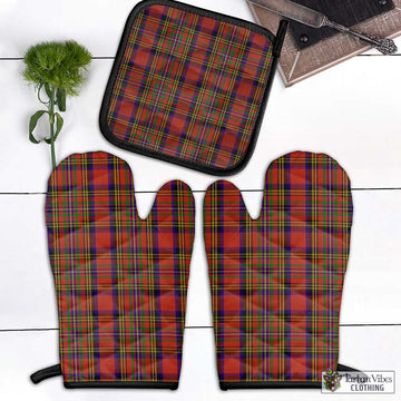 Hepburn Tartan Combo Oven Mitt & Pot-Holder Combo 1 Oven Mitt & 1 Pot-Holder Black - Tartan Vibes Clothing
