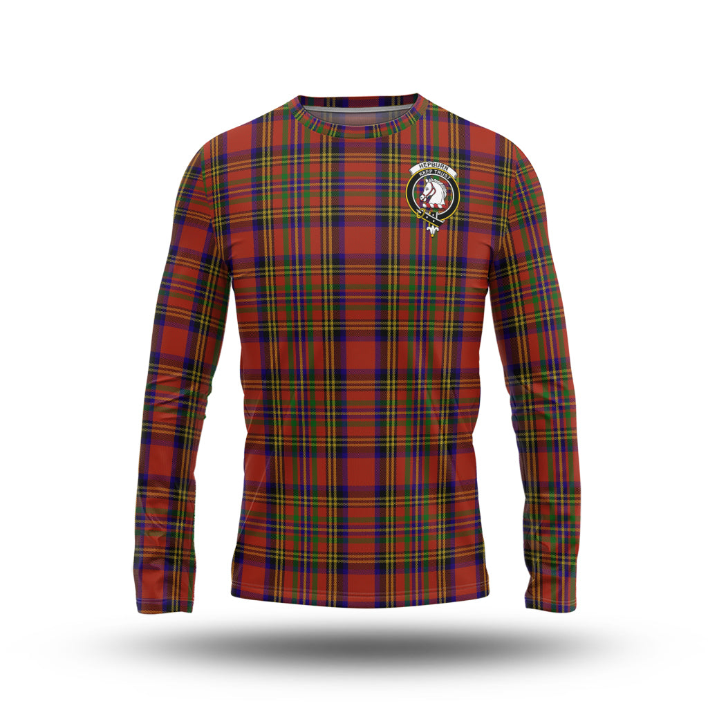 hepburn-tartan-long-sleeve-t-shirt-with-family-crest
