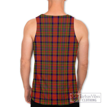 Hepburn Tartan Men's Tank Top with Family Crest DNA In Me Style