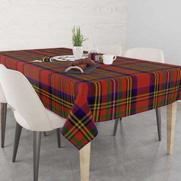 Hepburn Tatan Tablecloth with Family Crest