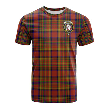 Hepburn Tartan T-Shirt with Family Crest - Tartan Vibes Clothing
