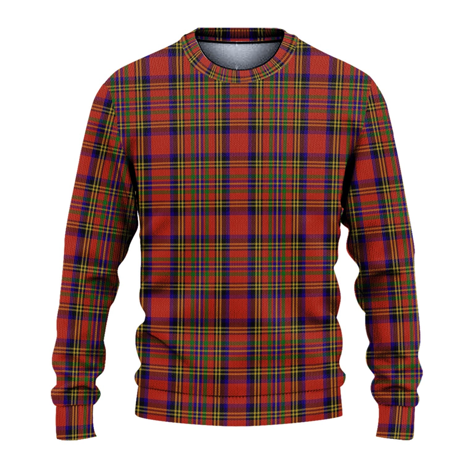 Hepburn Tartan Knitted Sweater - Tartanvibesclothing