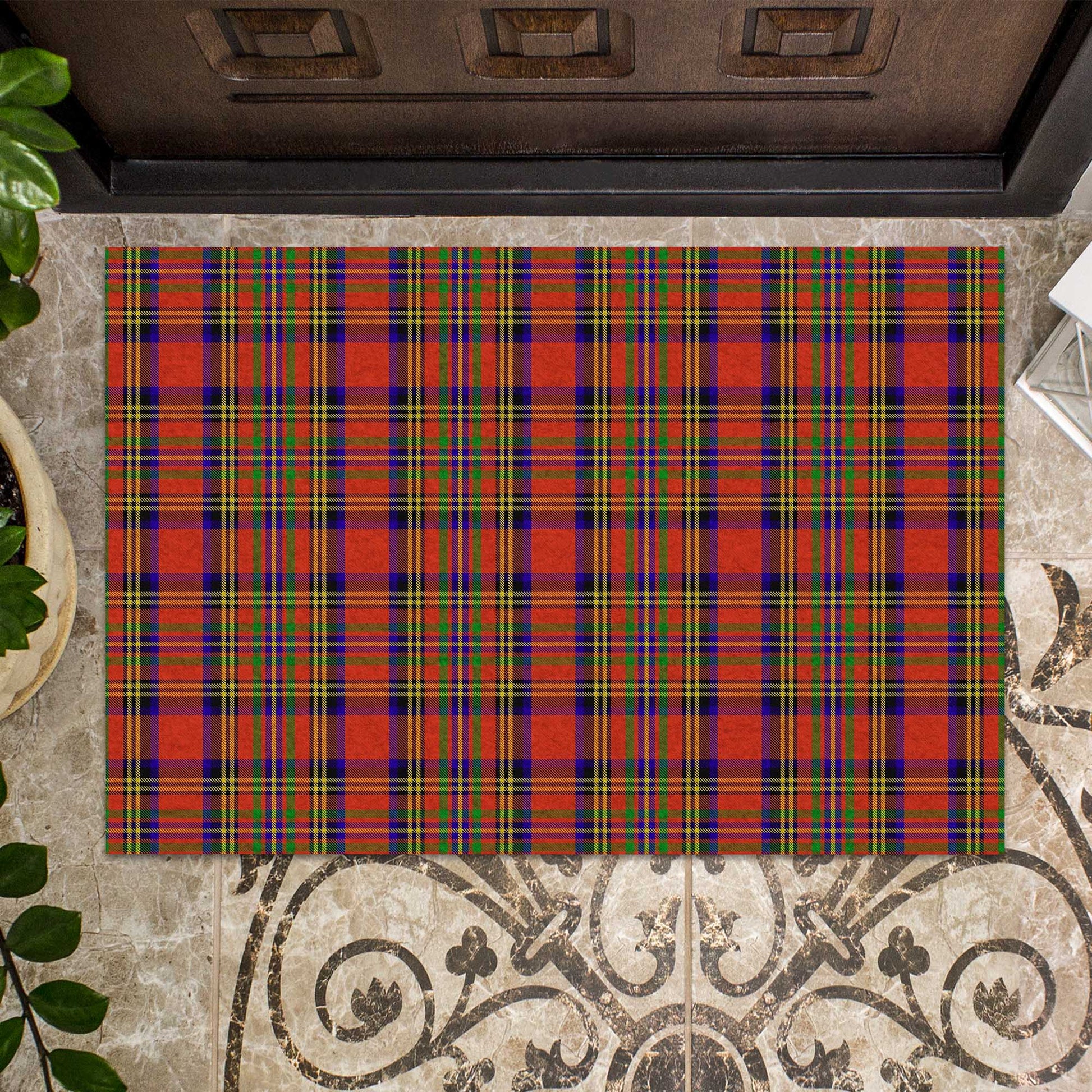 Hepburn Tartan Door Mat - Tartanvibesclothing