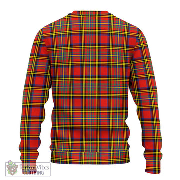 Hepburn Ancient Tartan Knitted Sweater with Family Crest DNA In Me Style - Tartanvibesclothing Shop