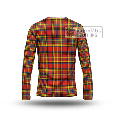 Hepburn Ancient Tartan Long Sleeve T-Shirt with Family Crest DNA In Me Style - Tartanvibesclothing Shop