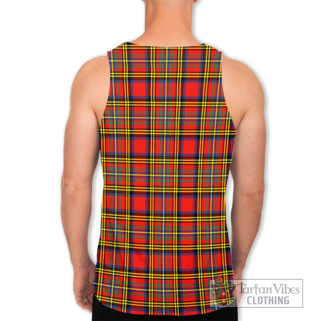 Hepburn Ancient Tartan Men's Tank Top with Family Crest DNA In Me Style - Tartanvibesclothing Shop