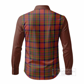 Hepburn Tartan Accent Long Sleeve Button Shirts with Family Crest