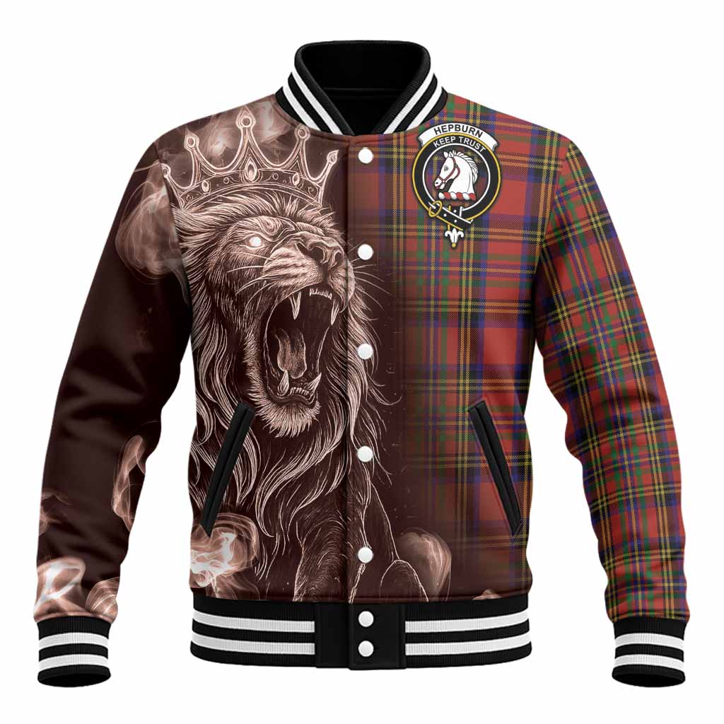 Hepburn Tartan Baseball Jacket Roaring Lion Heritage