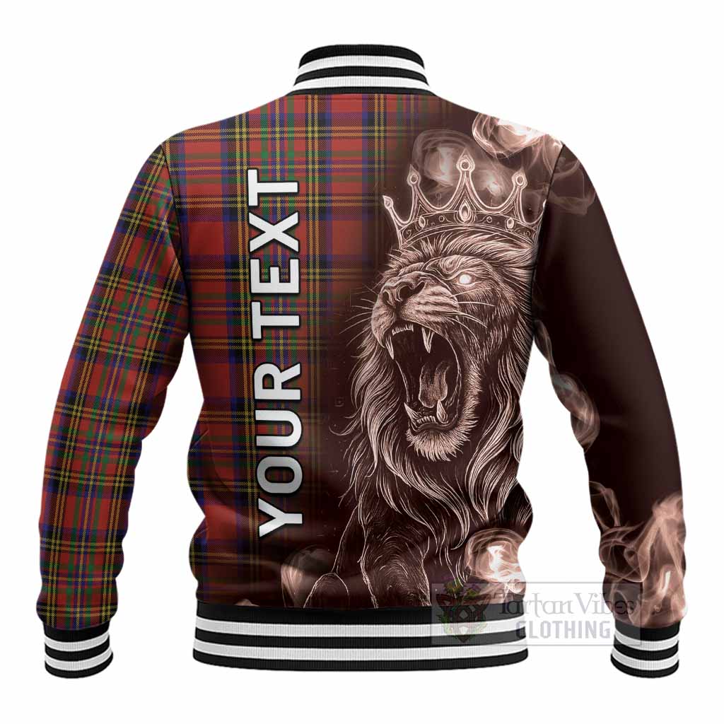 Hepburn Tartan Baseball Jacket Roaring Lion Heritage