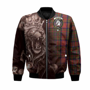 Hepburn Tartan Bomber Jacket Roaring Lion Heritage