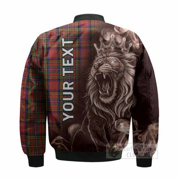 Hepburn Tartan Bomber Jacket Roaring Lion Heritage