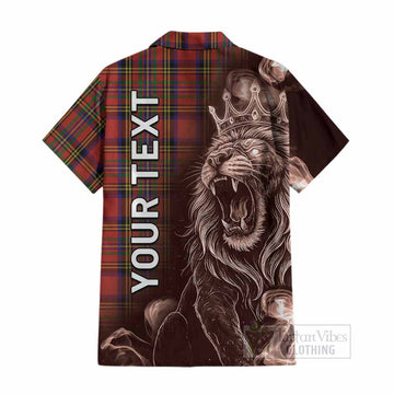 Hepburn Tartan Cotton Hawaiian Shirt Roaring Lion Heritage