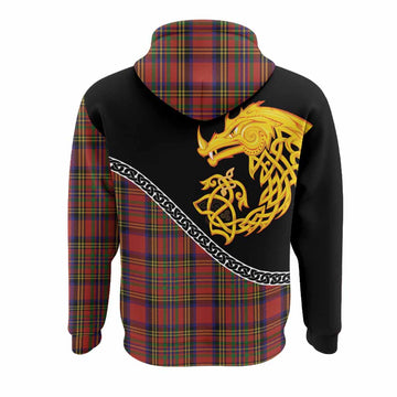 Hepburn Tartan Crest Hoodie Legendary Dragon Knot Half Style