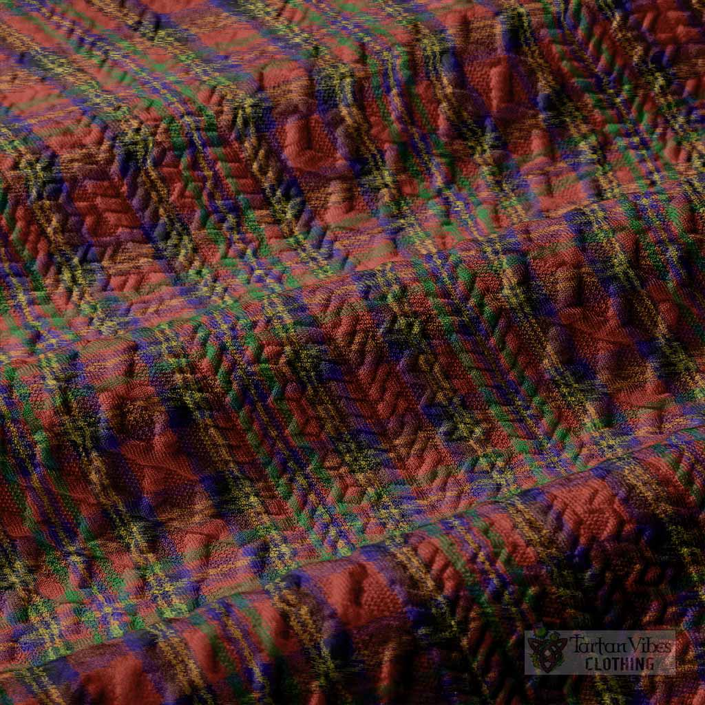 Hepburn Tartan Crest Men’s Polo Sweater Top Scotland Coat of Arm Flag Style