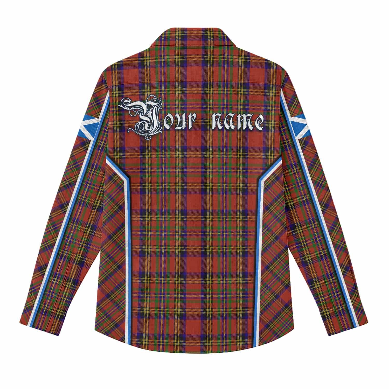 Hepburn Tartan Crest Women Casual Shirt Scotland Coat of Arm Flag Style - Tartan Vibes Clothing