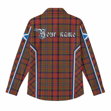 Hepburn Tartan Crest Women Casual Shirt Scotland Coat of Arm Flag Style - Tartan Vibes Clothing