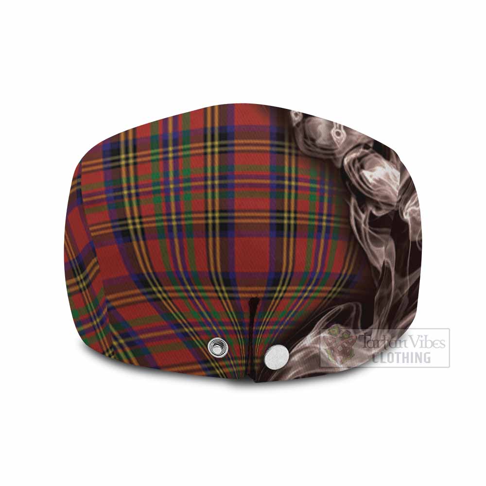 Hepburn Tartan Flat Cap, Jeff Cap Roaring Lion Heritage