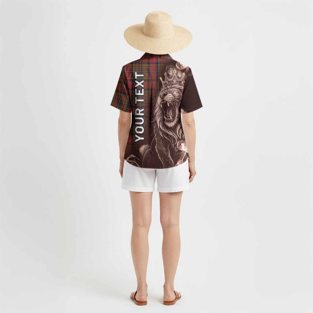 Hepburn Tartan Hawaiian Shirt Roaring Lion Heritage