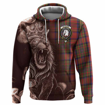Hepburn Tartan Hoodie Roaring Lion Heritage