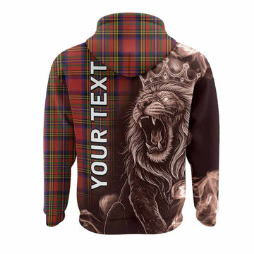 Hepburn Tartan Hoodie Roaring Lion Heritage