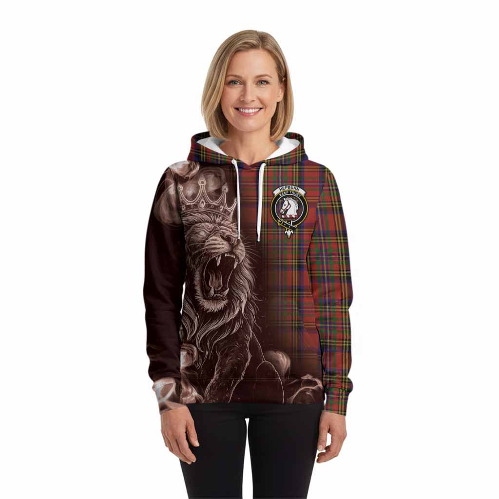 Hepburn Tartan Hoodie Roaring Lion Heritage