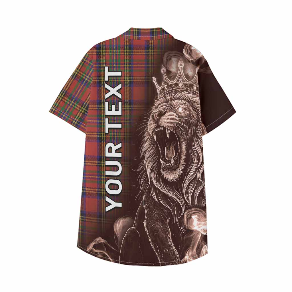 Hepburn Tartan Kid Hawaiian Shirt Roaring Lion Heritage