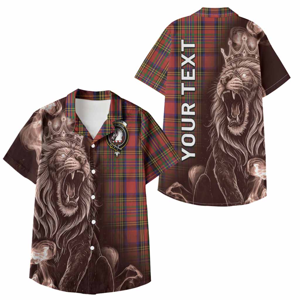 Hepburn Tartan Kid Hawaiian Shirt Roaring Lion Heritage