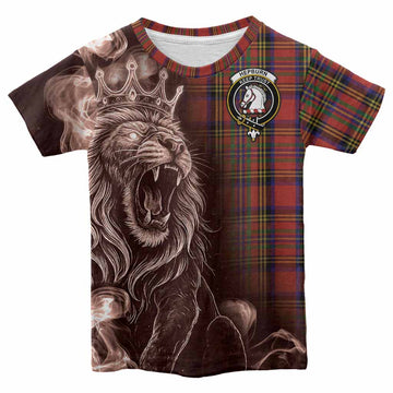 Hepburn Tartan Kid T-shirt Roaring Lion Heritage