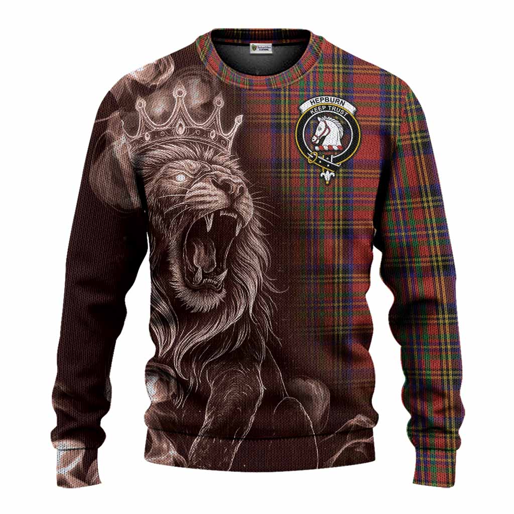Hepburn Tartan Knitted Sweater Roaring Lion Heritage