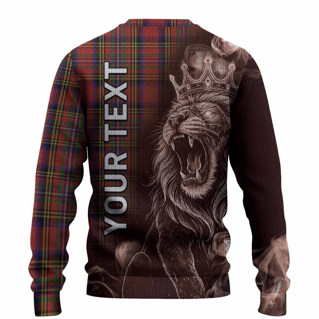 Hepburn Tartan Knitted Sweater Roaring Lion Heritage