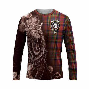 Hepburn Tartan Long Sleeve T-Shirt Roaring Lion Heritage
