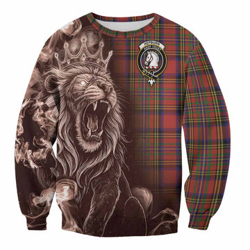 Hepburn Tartan Sweatshirt Roaring Lion Heritage