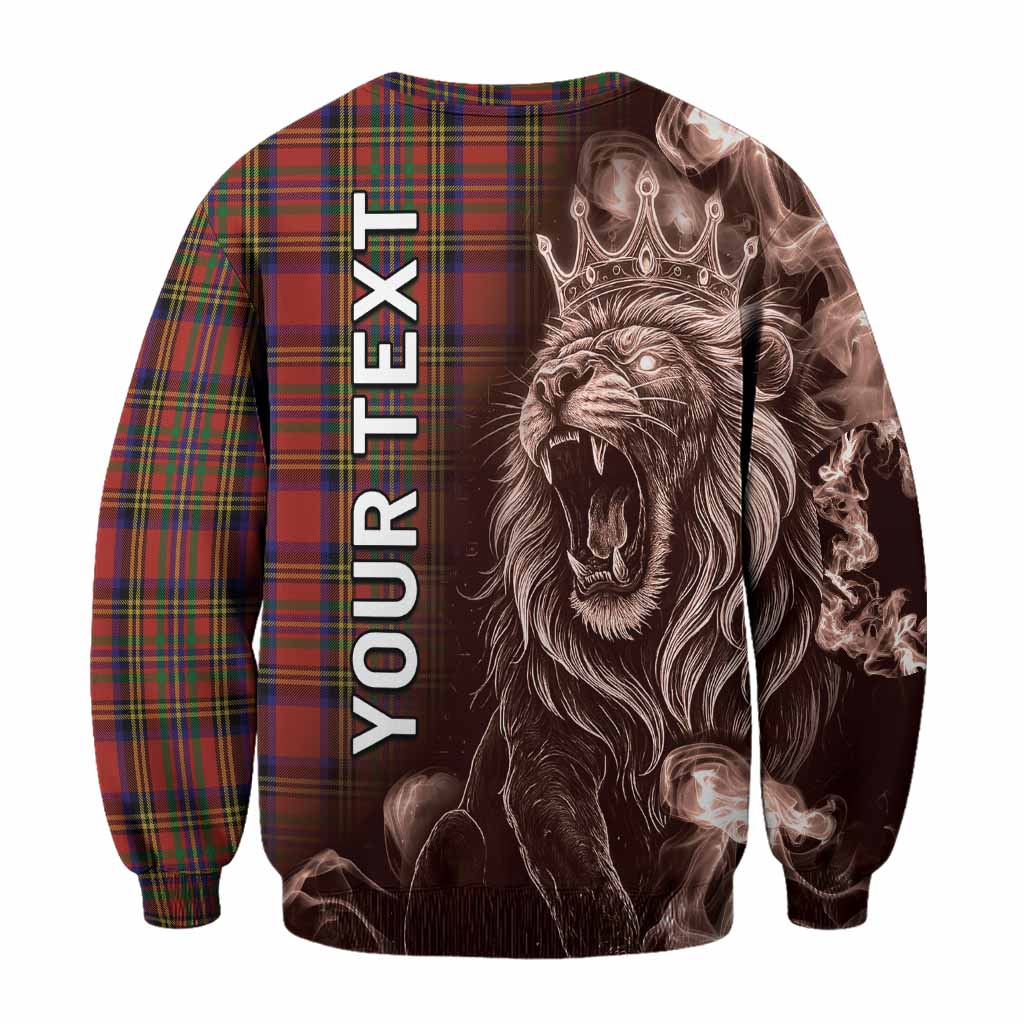 Hepburn Tartan Sweatshirt Roaring Lion Heritage