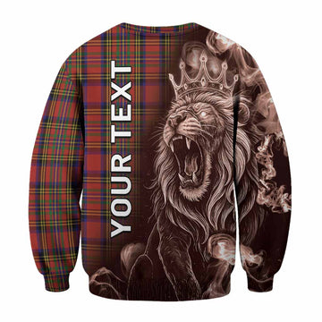 Hepburn Tartan Sweatshirt Roaring Lion Heritage