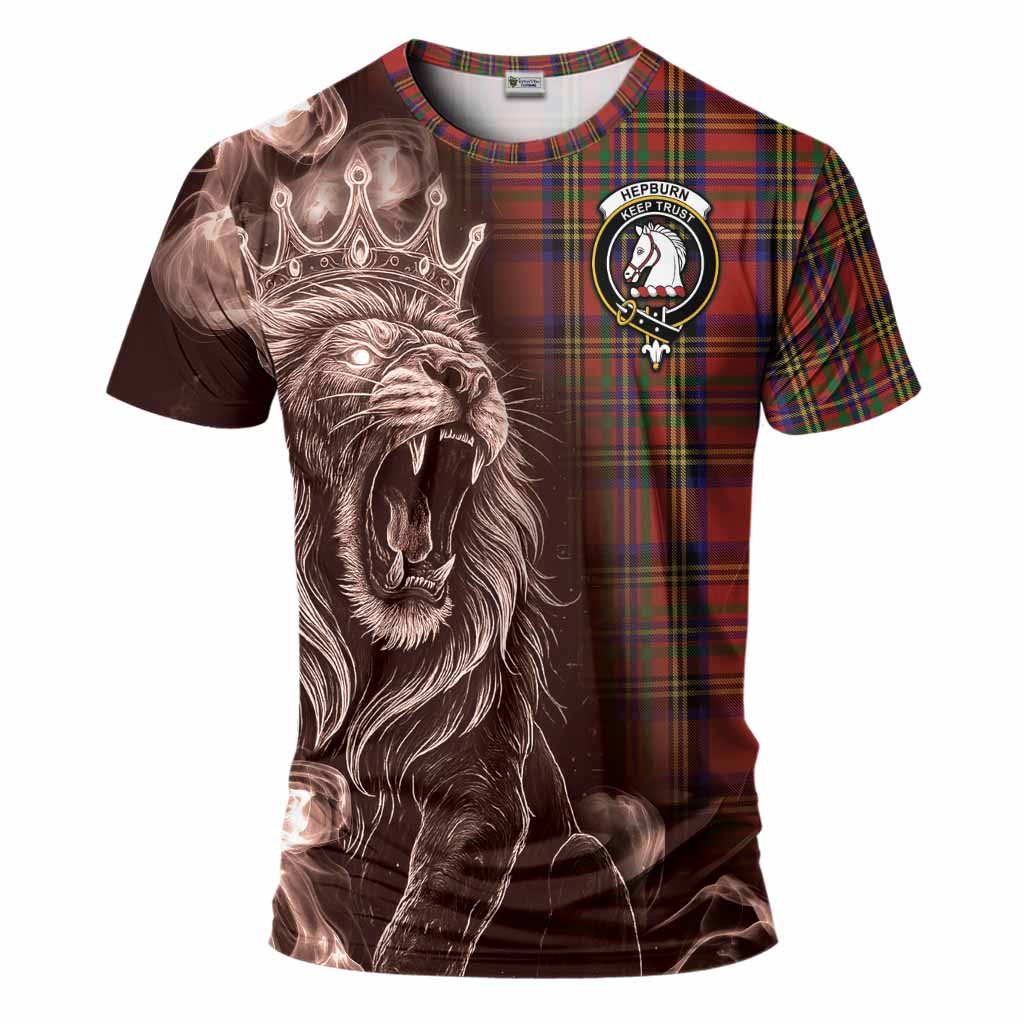 Hepburn Tartan T-Shirt Roaring Lion Heritage
