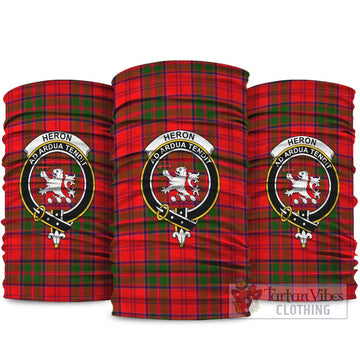 Heron Tartan Neck Gaiters, Tartan Bandanas, Tartan Head Band with Family Crest package One Size - Tartan Vibes Clothing