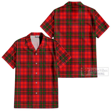 Heron Tartan Cotton Hawaiian Shirt - Tartan Vibes Clothing