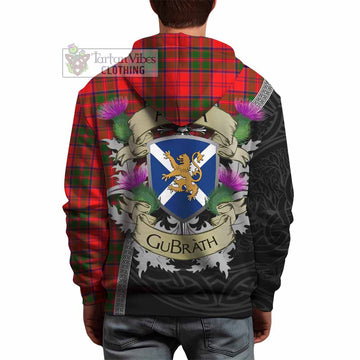 Heron Tartan Family Crest Hoodie Lion Rampant Royal Thistle Shield Celtic Inspired - Tartan Vibes Clothing