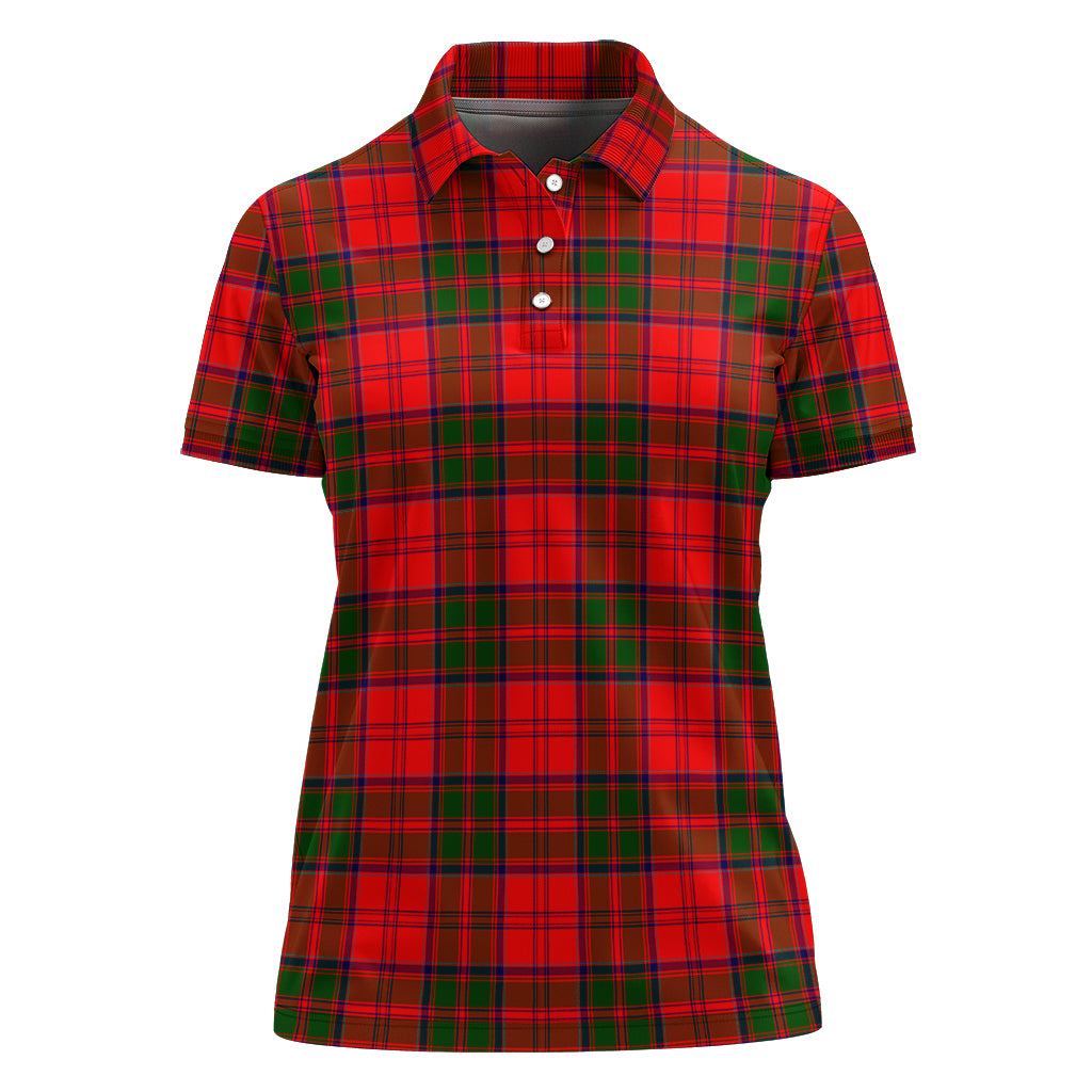 Heron Tartan Polo Shirt For Women - Tartan Vibes Clothing