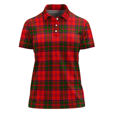 Heron Tartan Polo Shirt For Women - Tartan Vibes Clothing