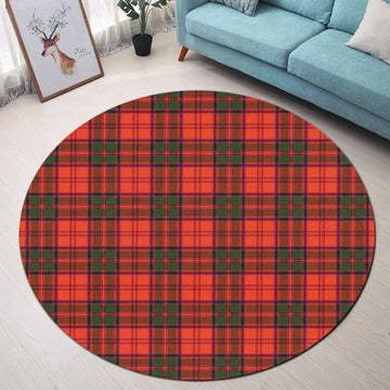 Heron Tartan Round Rug - Tartan Vibes Clothing