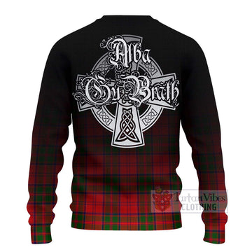 Heron Tartan Ugly Sweater Featuring Alba Gu Brath Family Crest Celtic Inspired - Tartan Vibes Clothing